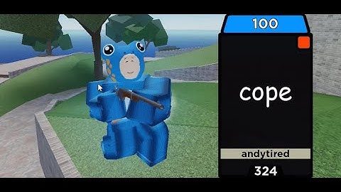 Beating An R9 In a 2v2 (He started hacking) | Roblox Arsenal