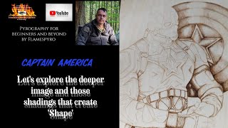 Pyrography for beginners and beyond. A further delve in shaping and adding magical depth to your art