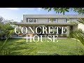 Concrete house  unveiling the unique design of house of concrete walls