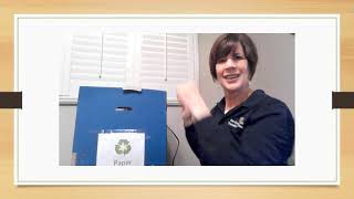 Shredding Paper for Recycling!