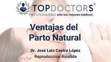 ¿Qué ventajas tiene dar a luz de forma natural?