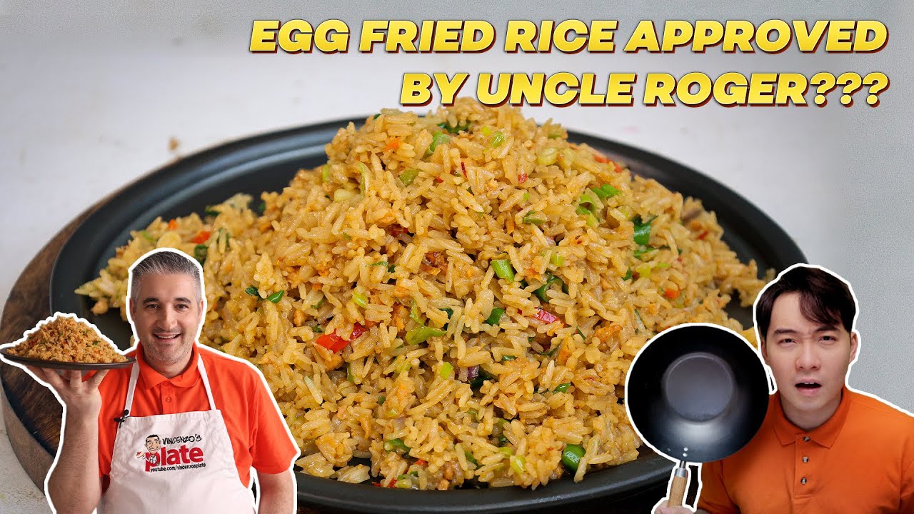 How to Make EGG FRIED RICE Approved by Uncle Roger? | Vincenzo