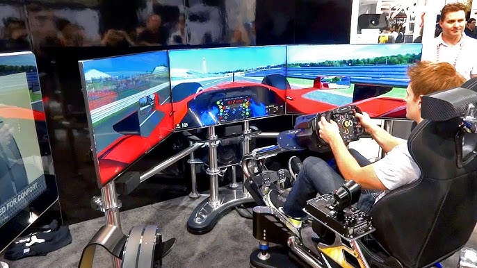 Pro Racers Now Use the Realistic Motion Pro II VR Simulator to Train – Robb  Report