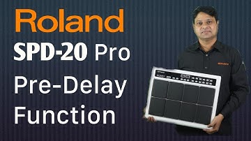 Roland SPD20 Pro Pre Delay function