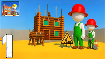 Pro Builder 3D - Gameplay Walkthrough Part 1 - Create Your Dream Architecture (Android, iOS)