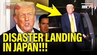 Trump has DISASTER LANDING in JAPAN as PLANS BLOW UP