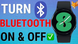 Galaxy Watch: Turn Bluetooth On & Off (Galaxy Watch 4/3/Active) screenshot 3