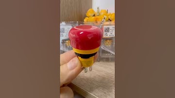 AB6E-3BV02PTRM IDEC Emergency Stop (E-Stop) Switches 2NC 16mmDia 30mmDia Solder, Quick Connect