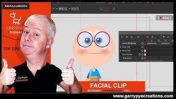 Top Tips for Cartoon Animator with Garry Pye - Facial Clip