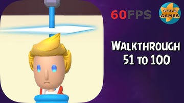 Rescue Cut - Rope Puzzle: Stage 51 To 100 , iOS/Android Walkthrough