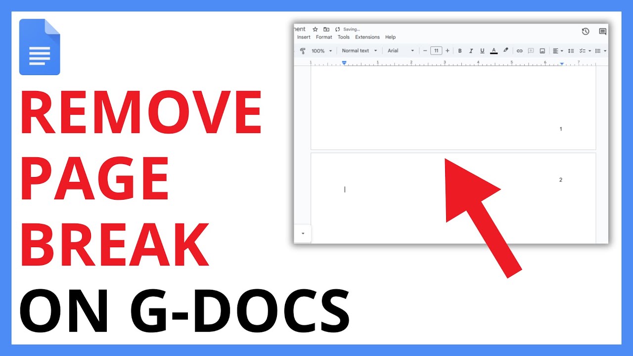 How to Remove Page Break on Google Docs [QUICK GUIDE] - YouTube