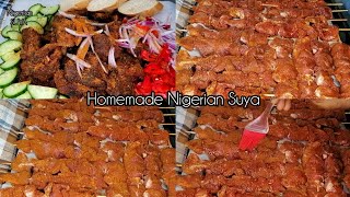 How to Make Nigerian Suya At Home! Stop Buying Suya! You Can Make It Yourself 💯
