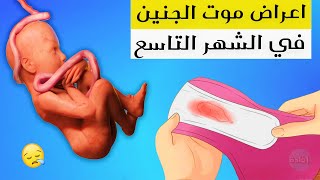 اعراض موت الجنين في الشهر التاسع