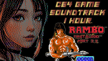 🎵 8-Bit Music Hour | Rambo: First Blood Part II 1986 Commodore 64 | lo-fi beats to relax/study to