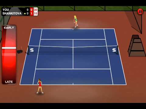 Stick Tennis ios iphone gameplay