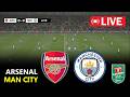 Arsenal Vs Manchester City THE FINAL Carabao Cup 2026 PES 21 Simulation Game