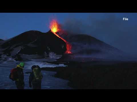 Volcanic explosion on Mount Etna injures 10