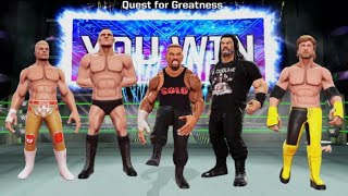 ☝️Roman Reigns, 👽Logan Paul, 😈Solo Sikoa And 💀 Cody Rhodes Game Play In WWE Mayhem