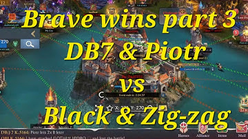 King of Avalon Brave Wins | Piotr & DB7 Team vs Black & Zig-Zag Team Part 3/3