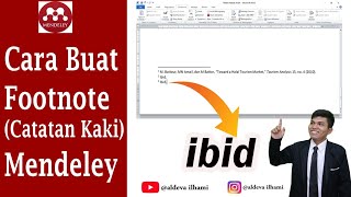 How to Create Footnotes with Mendeley #Turabian Style