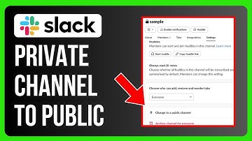 How to Make a Private Channel Public in Slack