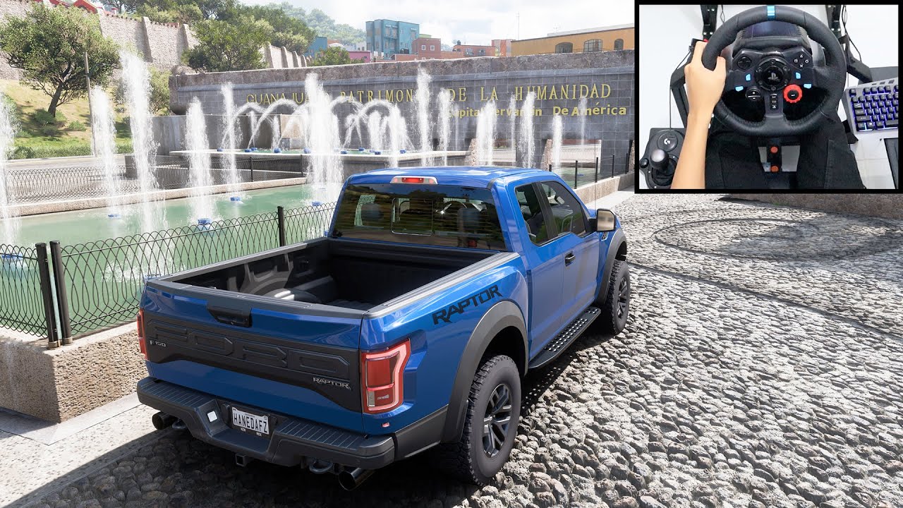 Ford F-150 RAPTOR - Forza Horizon 5 | Logitech g29 gameplay