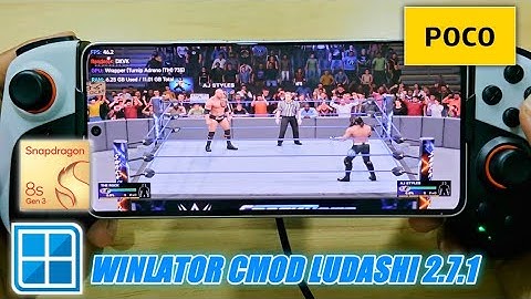 WWE 2K19 NO SLOW - WINLATOR CMOD LUDASHI 2.7.1 POCO F6