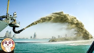 ECCO COME SONO STATE COSTRUITE LE ISOLE ARTIFICIALI DI DUBAI