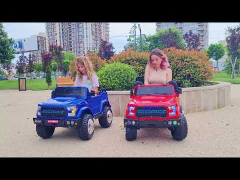 Ford Jeep For Kids Red - საბავშვო ელექტრო მანქანა