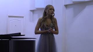 Н. Римский-Корсаков "О чем в тиши ночей" - исп. Екатерина Батурина