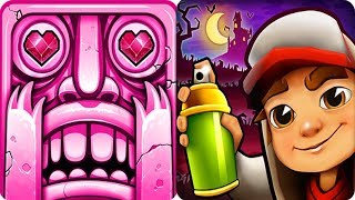 Temple Run 2 VS Subway Surfers iPad Gameplay for Children HD #82 screenshot 5