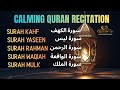 🔴 Most Beautiful Quran  Recitation | KAHF, YASEEN, RAHMAN, WAQIAH,MULK | QURAN FITRA TV