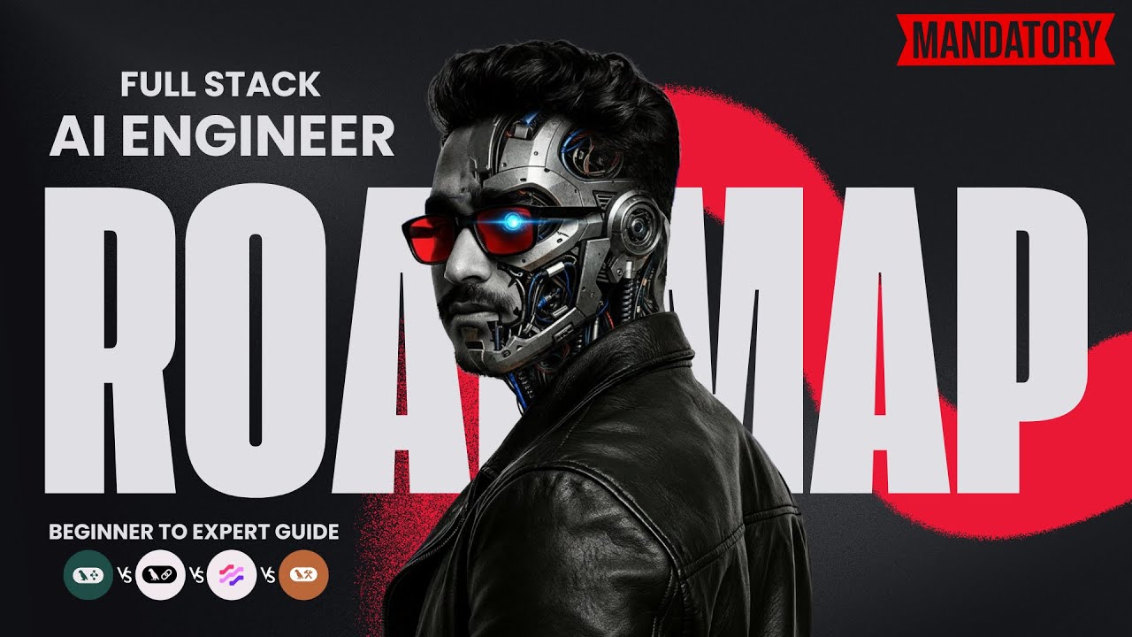 Ultimate AI Engineer Roadmap for 2025 – From Coding to AI Agent - YouTube
