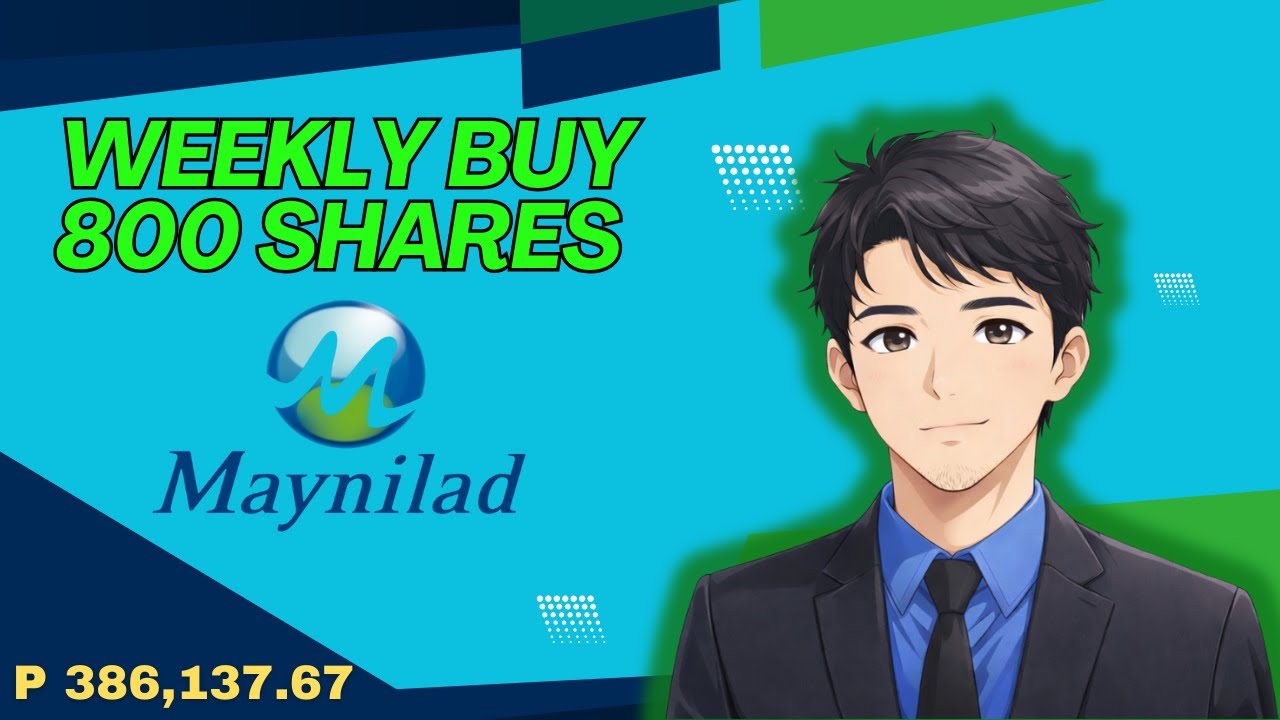 Maynilad Dividend Forecast | Weekly Stock Buy + 800 Shares Added