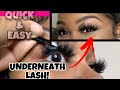 HOW TO APPLY LASHES +UNDERNEATH METHOD | PROPERLY & QUICKLY| TheRoyalRee