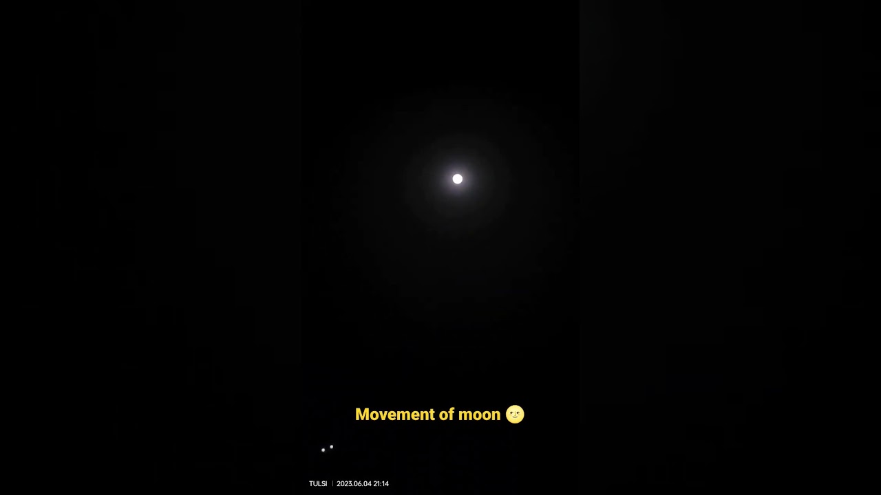 movement of moon 🌝💓🫶#shorts #moon #timelapse#viral