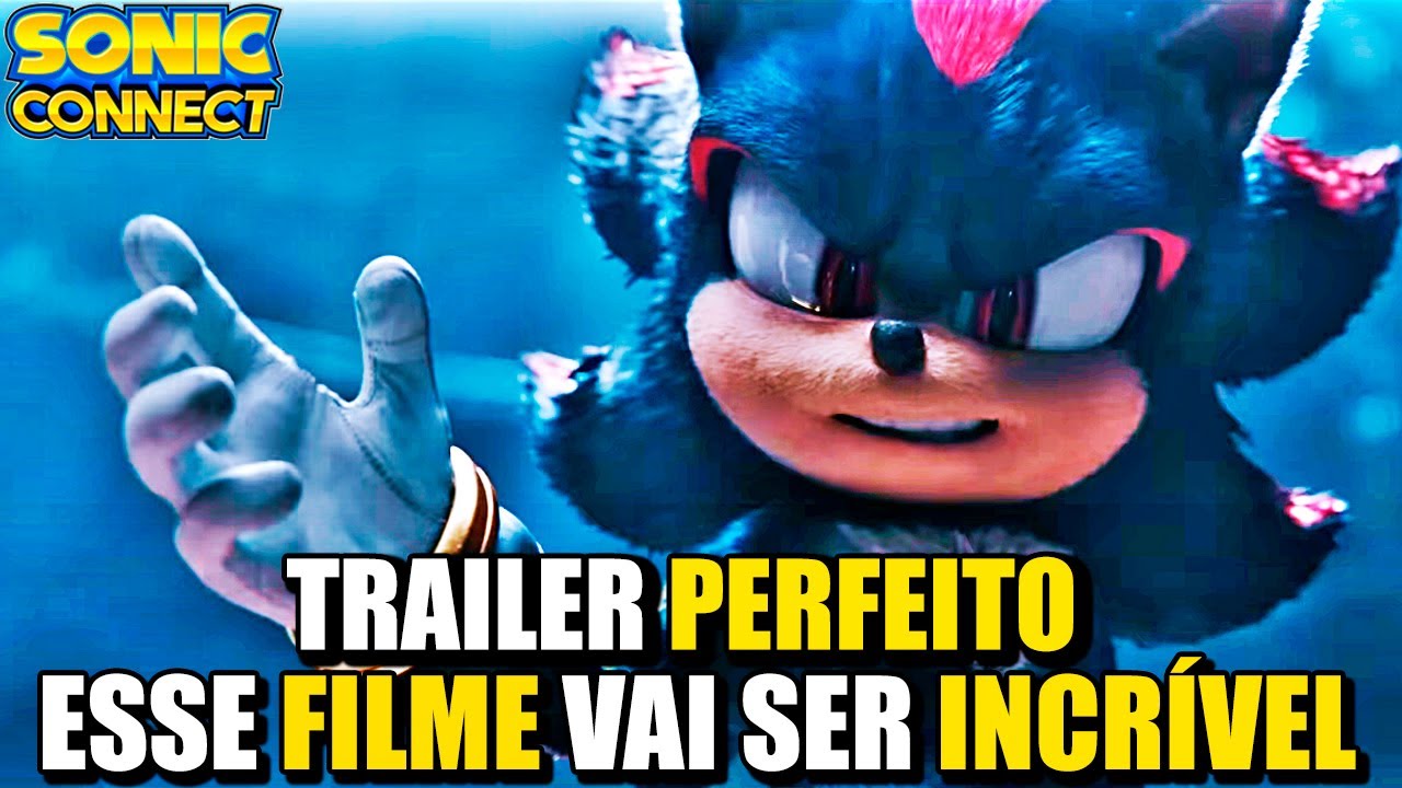 O NOVO TRAILER DE SONIC: O FILME 3 !!! (REACT + ANÁLISE)
