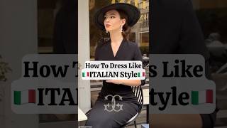 How To Dress Italian Style⚜️!! #shorts #viralvideo #trending #fashion #style #ootd #clothing #fyp
