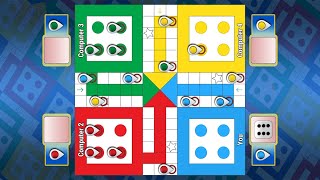 Ludo King Gameplay || Ludo king tips and tricks || How to win Ludo king || 4 players Gameplay