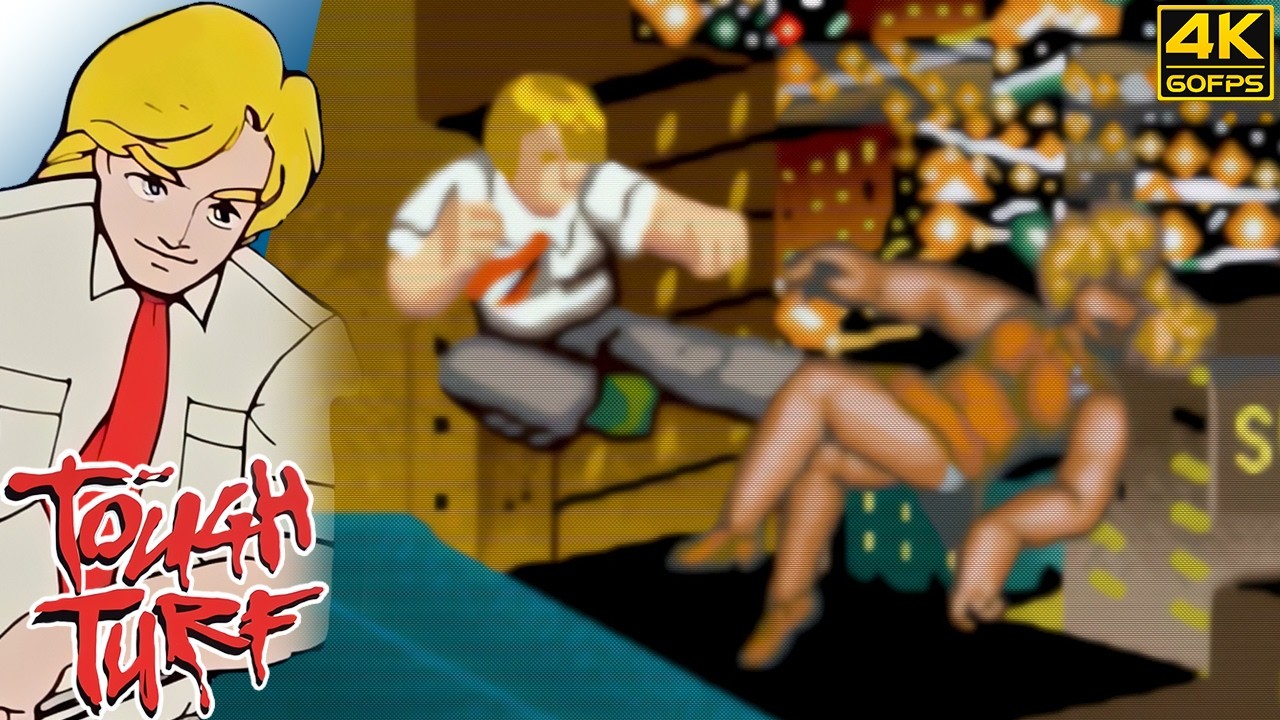 Tough Turf (Arcade / 1989) 4K 60FPS