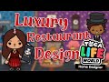 Luxury Restaurant Design - Toca Life World