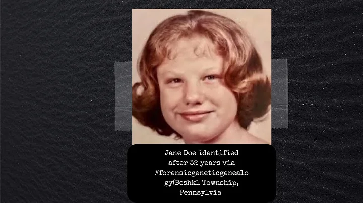 Jane Doe identified 32 years later via #forensicge...