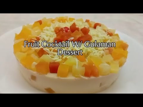 ‼️ Fruit Cocktail lang at Gulaman may masarap ka ng Dessert at pwede ring pagkikitaan😋