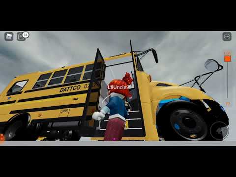 School Bus Line At Tiegerman Middle School Part 2