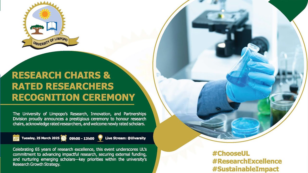 RESEARCH CHAIRS & RATED RESEARCHERS RECOGNITION CEREMONY - YouTube
