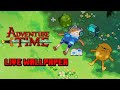 Adventure Time Pixel Art Animated LIVE WALLPAPER Calm Ambient Loop With Nature Vibes 