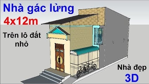 Nhà cấp 4 gác lửng - 4x12m
