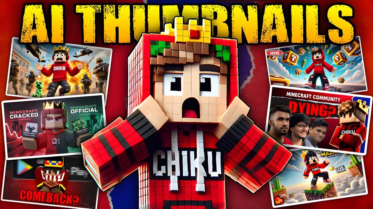 How to Create AI Thumbnails for Minecraft – Everything You Must Know! 🚀