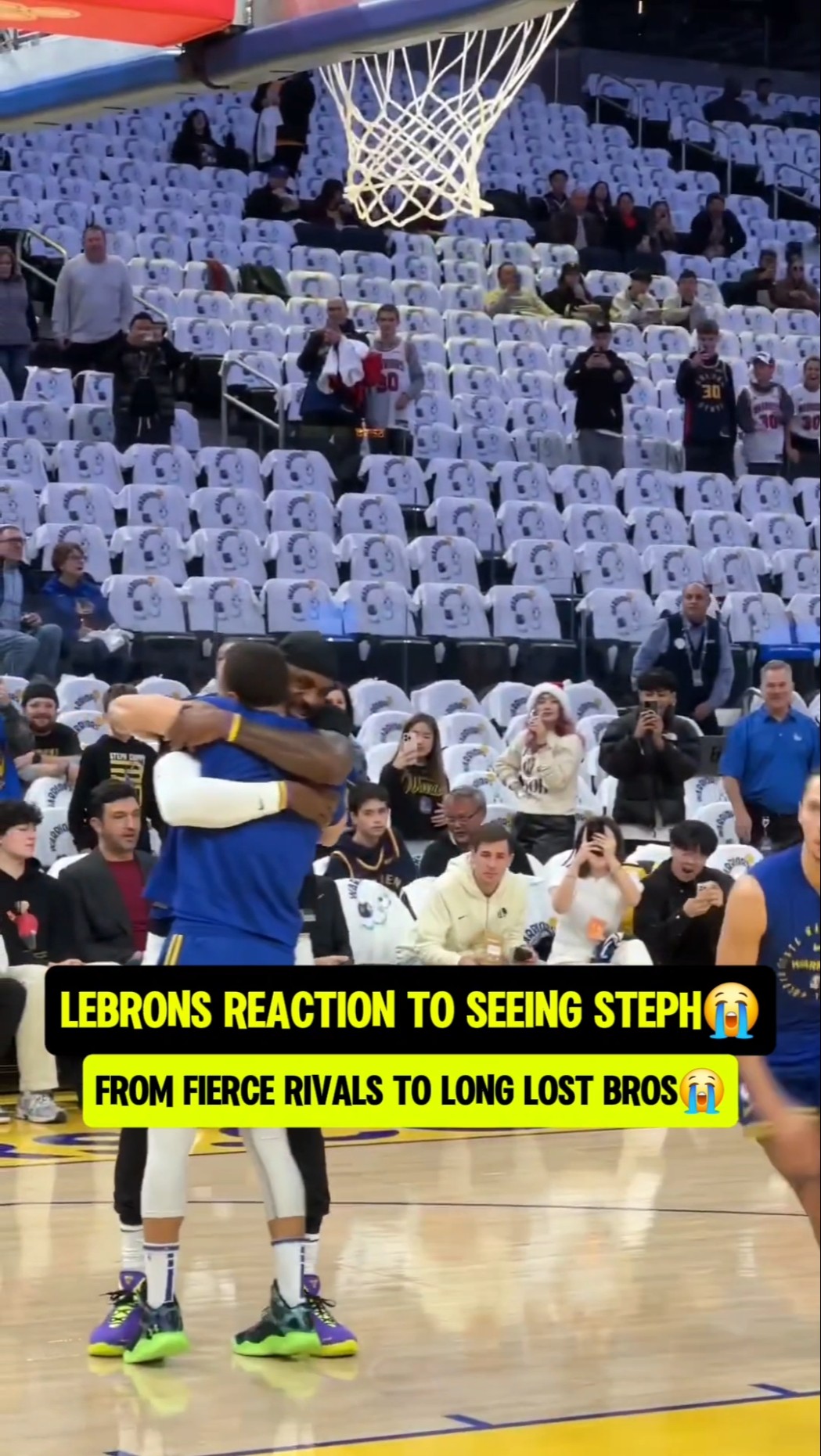 LeBron REALLY wants to play with Steph?