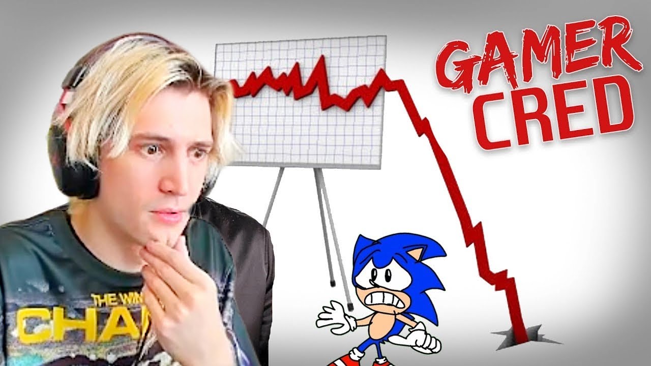 Gamer Credit Score is Falling! xQc Reacts to videogamedunkey